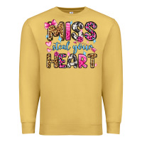 Antique Gold miss steal your heart olivia Premium Sweatshirt - OliviaCreatesArt