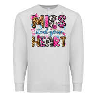 Dove Grey miss steal your heart olivia Premium Sweatshirt - OliviaCreatesArt