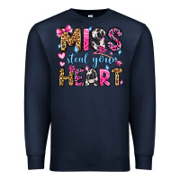 Navy miss steal your heart olivia Premium Sweatshirt - OliviaCreatesArt