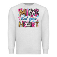Oatmeal Heather miss steal your heart olivia Premium Sweatshirt - OliviaCreatesArt