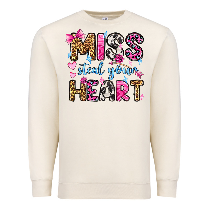 Miss Steal Your Heart Olivia Premium Sweatshirt by OliviaCreatesArt | Teevron