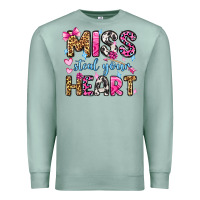 Seafoam miss steal your heart olivia Premium Sweatshirt - OliviaCreatesArt