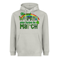 Moon Dust Blessed women are born in March Heavyweight Hoodie - CowGirlArtShop