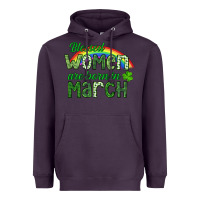 Plum Blessed women are born in March Heavyweight Hoodie - CowGirlArtShop