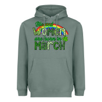 Sage Blessed women are born in March Heavyweight Hoodie - CowGirlArtShop