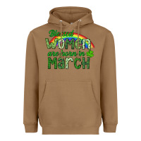 Toasted Coconut Blessed women are born in March Heavyweight Hoodie - CowGirlArtShop