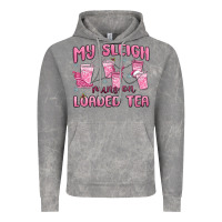 Cloud Rock my sleigh runs on loaded tea Vintage Hoodie - MaliasSmallBusiness
