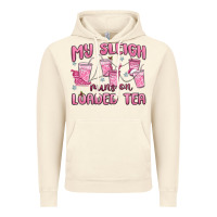 Vintage Artic my sleigh runs on loaded tea Vintage Hoodie - MaliasSmallBusiness