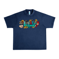 Navy graduation squad Urban Heavy Tee - NancyCooperArtShop