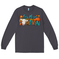 Smoke Western Hey There Pumpkin Long Sleeve Tee - LillyAllenDesigns