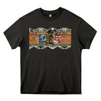 Asphalt soldier dad license  plate Heavy Core Tee - Artiststas