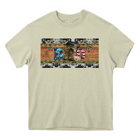 Mossy soldier dad license  plate Heavy Core Tee - Artiststas