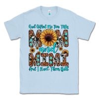 Dusty Blue god gifted me two titles mom and mimi  and i rock them both Classic Tee - JahusDesignShop