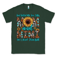 Sports Green god gifted me two titles mom and mimi  and i rock them both Classic Tee - JahusDesignShop