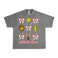 Tornado softball coquette bow Urban Heavy Tee - JahusDesignShop