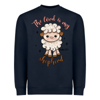 Navy the lord is my shepherd Heavyweight Sweatshirt - Artiststas