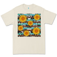 Bone sunflower western seamless Premium Tee - AdoDesignShop