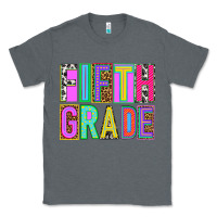 Charcoal Heather fifth grade Classic Tee - NancyCooperArtShop