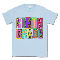 Dusty Blue fifth grade Classic Tee - NancyCooperArtShop
