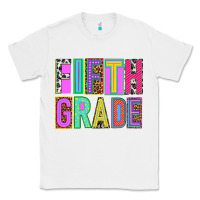 White fifth grade Classic Tee - NancyCooperArtShop