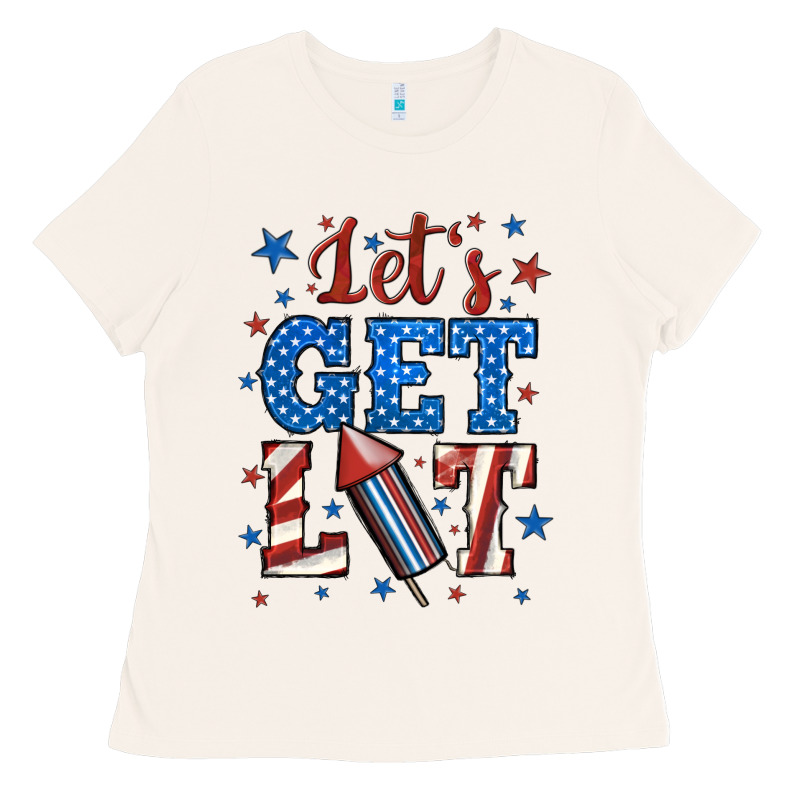 Let's Get Lit Ladies Tee by BundleAndBundleShop | Teevron