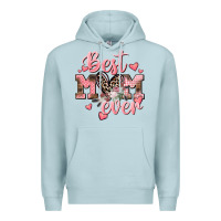Blue Mist Best mom ever Mother's Day Premium Hoodie - CowGirlArtShop