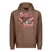 Chestnut Best mom ever Mother's Day Premium Hoodie - CowGirlArtShop