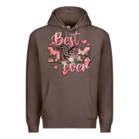 Coffee Best mom ever Mother's Day Premium Hoodie - CowGirlArtShop
