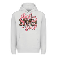 Dove Grey Best mom ever Mother's Day Premium Hoodie - CowGirlArtShop