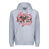 Heather Grey Best mom ever Mother's Day Premium Hoodie - CowGirlArtShop
