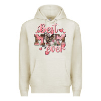 Oatmeal Heather Best mom ever Mother's Day Premium Hoodie - CowGirlArtShop