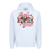 White Best mom ever Mother's Day Premium Hoodie - CowGirlArtShop