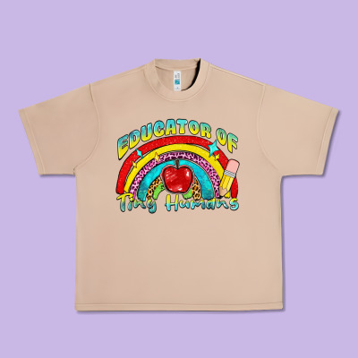 Educator Of Tiny Humans Urban Heavy Tee Designed By Nancycooperartshop