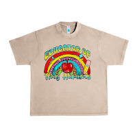 French Oak educator of tiny humans Urban Heavy Tee - NancyCooperArtShop