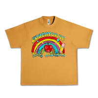 Peanut Butter educator of tiny humans Urban Heavy Tee - NancyCooperArtShop