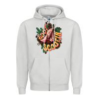 Dove Grey Boots scootin Zipper Hoodie - HowdyJamesFarm