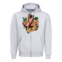 Heather Grey Boots scootin Zipper Hoodie - HowdyJamesFarm