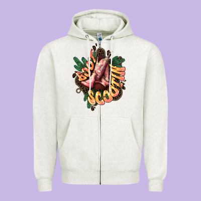 Boots Scootin Zipper Hoodie Designed By Howdyjamesfarm
