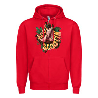 Red Boots scootin Zipper Hoodie - HowdyJamesFarm