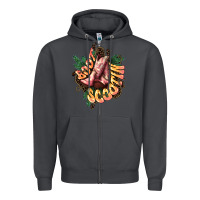 Smoke Boots scootin Zipper Hoodie - HowdyJamesFarm