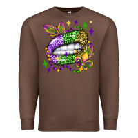 Chestnut mardi gras lip olivia Premium Sweatshirt - OliviaCreatesArt