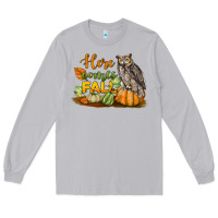 Moon Dust Here Comes Fall Owl Long Sleeve Tee - LillyAllenDesigns