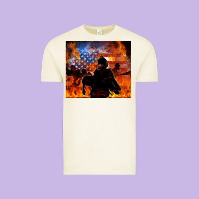 Western Firefighters Vintage Tee Designed By Maliassmallbusiness