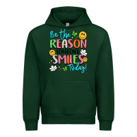 Forest Green be the reason someone smiles today Urban Hoodie - LillyAllenDesigns