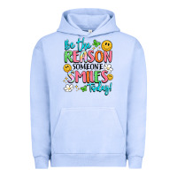 Pigment Grape Ice be the reason someone smiles today Urban Hoodie - LillyAllenDesigns