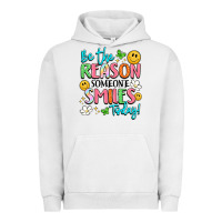 Pigment Lunar Rock be the reason someone smiles today Urban Hoodie - LillyAllenDesigns