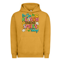 Pigment Peanut Butter be the reason someone smiles today Urban Hoodie - LillyAllenDesigns