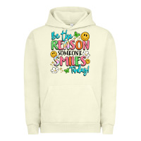 Pigment Pistachio be the reason someone smiles today Urban Hoodie - LillyAllenDesigns