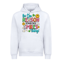 Be The Reason Someone Smiles Today Urban Hoodie | Teevron
