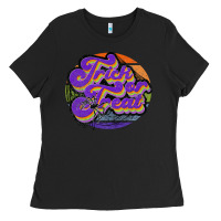 Black trick or treat Ladies Tee - JahusDesignShop